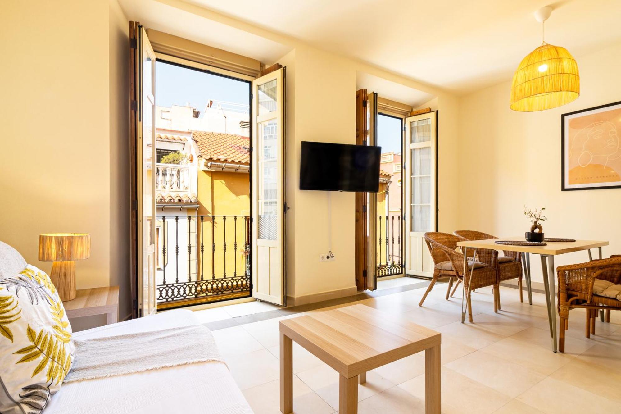 Malaga Center Flat La Victoria City Center Lägenhet Exteriör bild